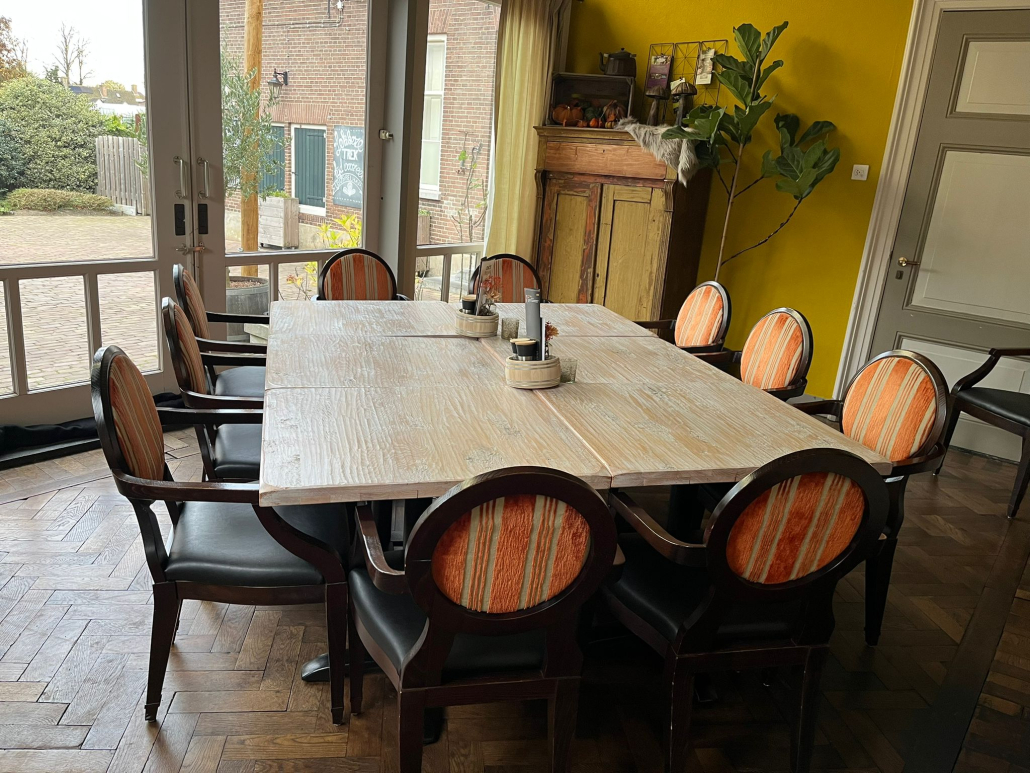 10 persoons tafel De Pastorie